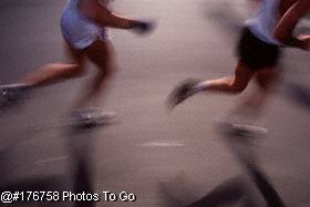 I pounded up the coast at a marathon runner's pace